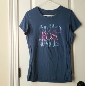 Blue Aéropostale shirt